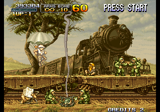 Metal Slug 2 - Super Vehicle-001-II Screenthot 2